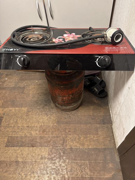 Газ балон плита комплект и ходонок