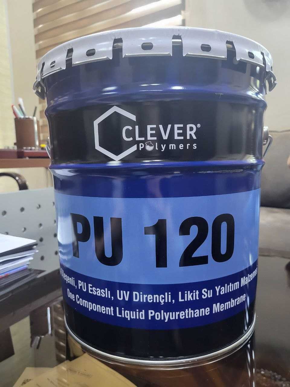 Гидроизоляция Полиуретановая УФ-стойкая Clever Polymers PU Base 120