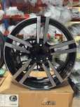 Jante Aliaj EMR Wheels A302 - 5x130 21 Black Diamond Porsche Cayenne
