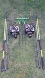 Set 2 Lansete Feeder Carbon 3,90m,180 gr+2 Mulinete 6000+Suporti