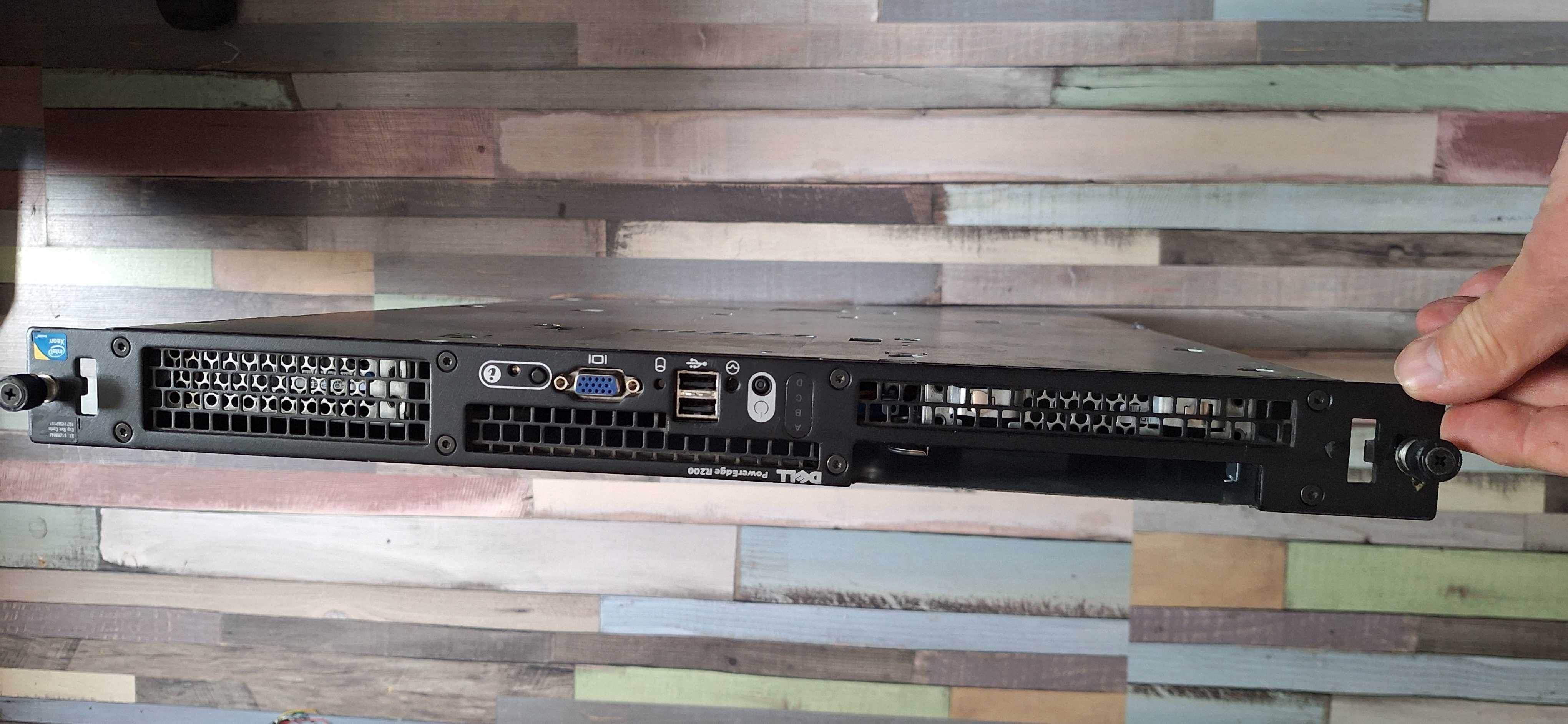 Server Dell PowerEdge R200 1U pfSense, RAID Intel Xenon E3120