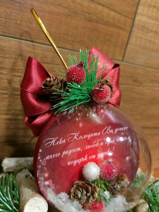 Топка за елха със снимка