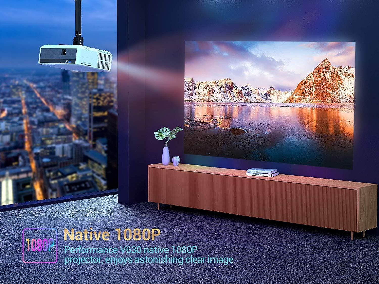 Видеопроектор VANKYO Performance V630W, 6000 лумена, Native 1080p, LED