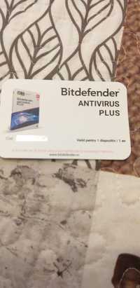 Bitdefender antivirus plus , un an/un dispozitiv.