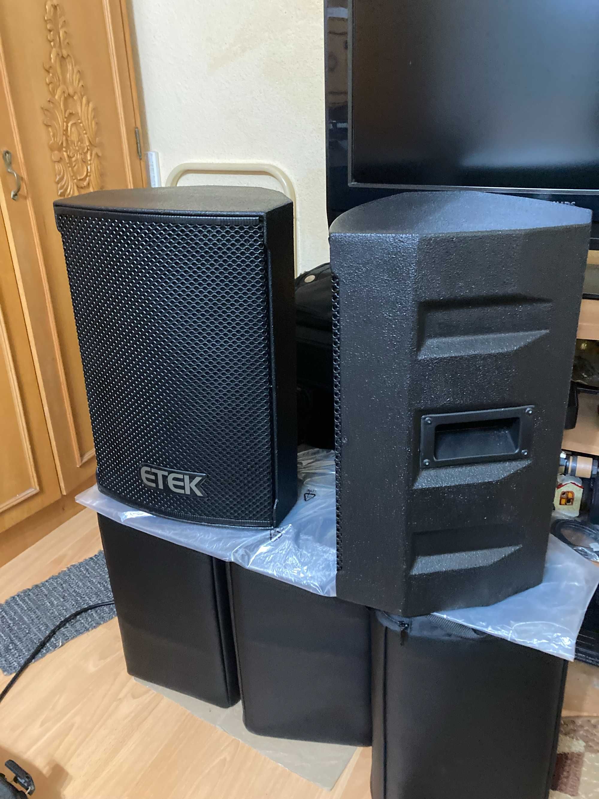 Vand-Schimb 2 Boxe din Aluminiu  ETEK de 12/8 ohmi