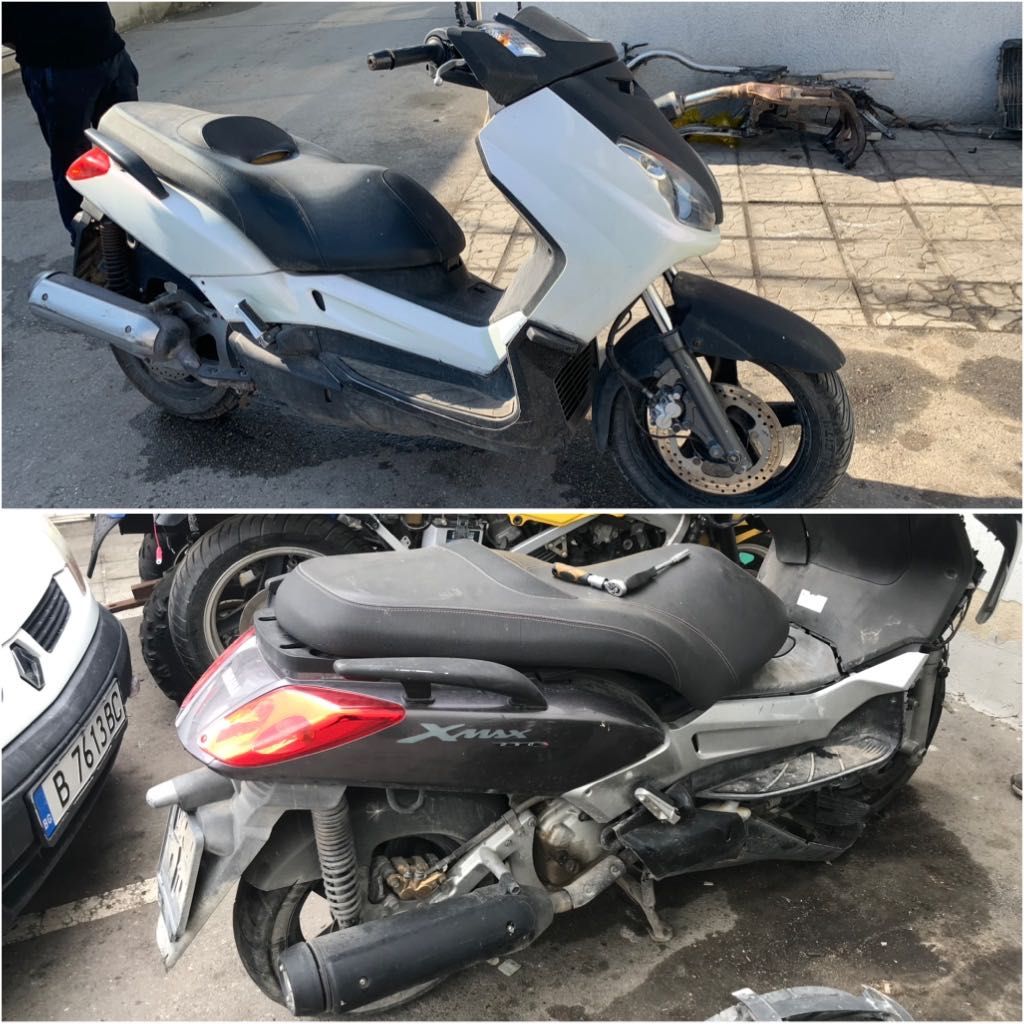 Yamaha X-max 125 и Xmax 250 на ЧАСТИ