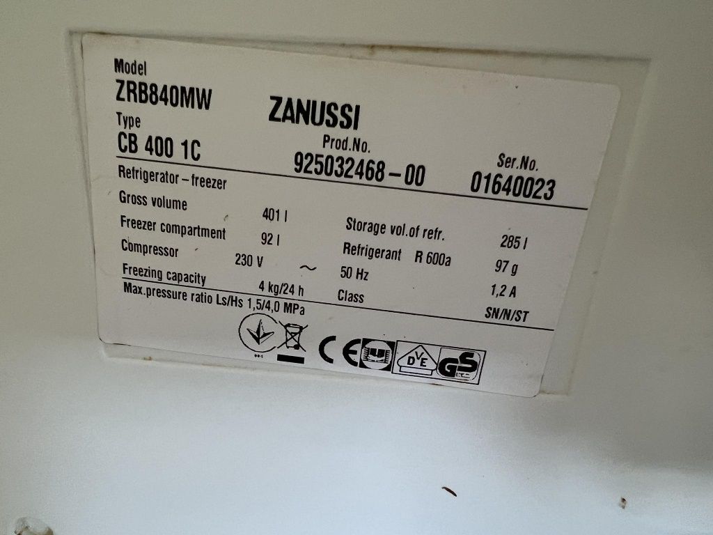 Хладилник - ZANUSSI ZRB-840 MW
