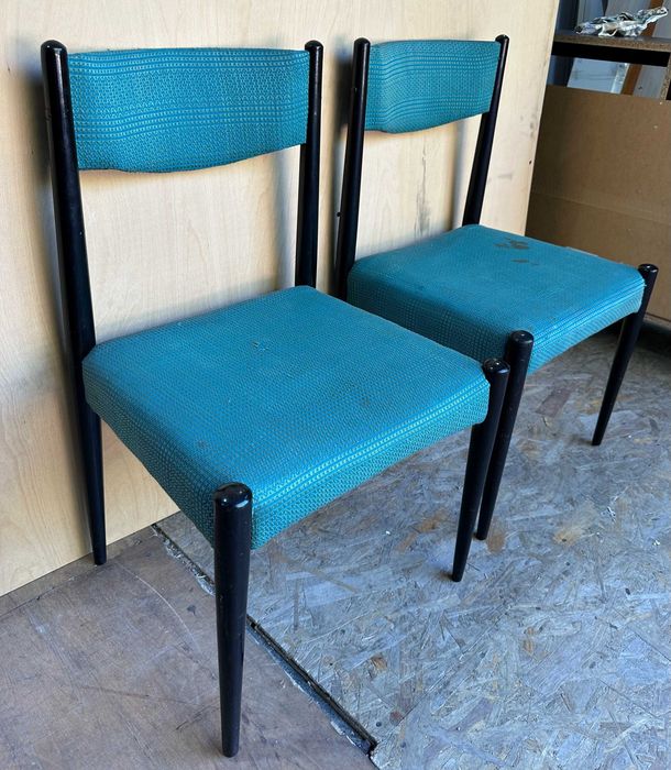 Set 2 Scaune Vintage Stil Retro; Scaun Solid
