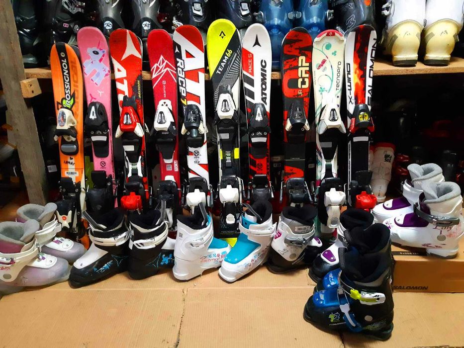 Schiuri 70 cm copii skiuri schi buyback set ski clapari
