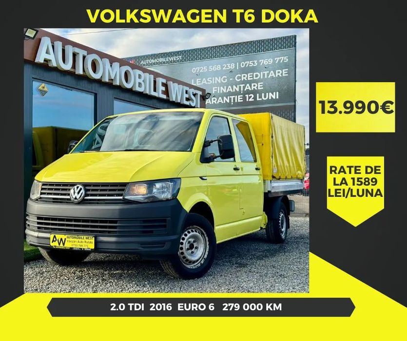 Volkswagen Transporter 6 DOKA