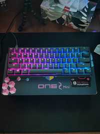 Tastatura Gaming Ducky One 2 mini V2 RGB CherryMX SpeedSilver Mecanica