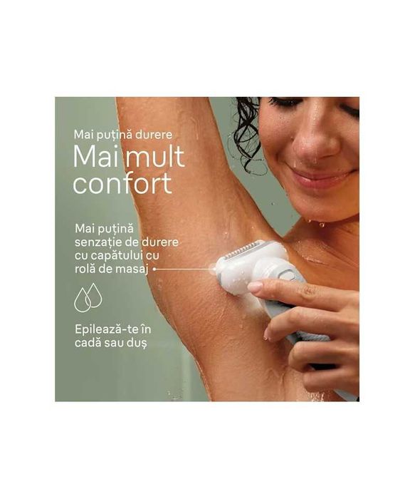 Epilator Braun Silk-epil 9 9-000 Wet & Dry, MicroGrip, Smart Light