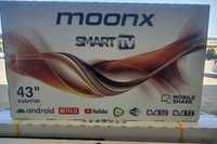 Телевизор Moonx 43 диагональ Smart TV гарантия 3 года