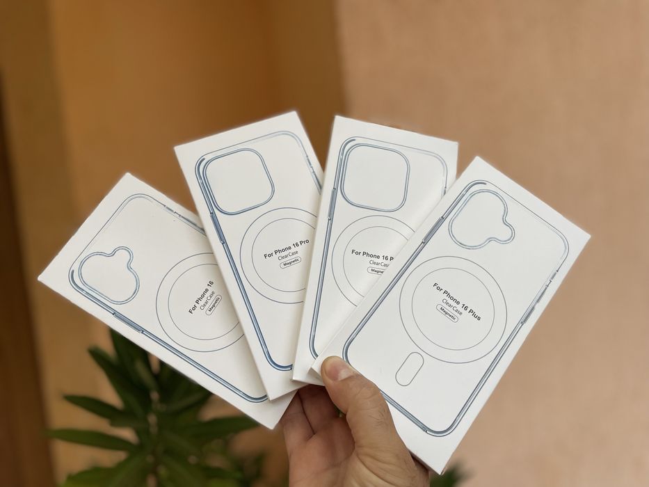 Husa transparenta silicon MagSafe iPhone 16/16 Pro/16 Pro Max /16 Plus