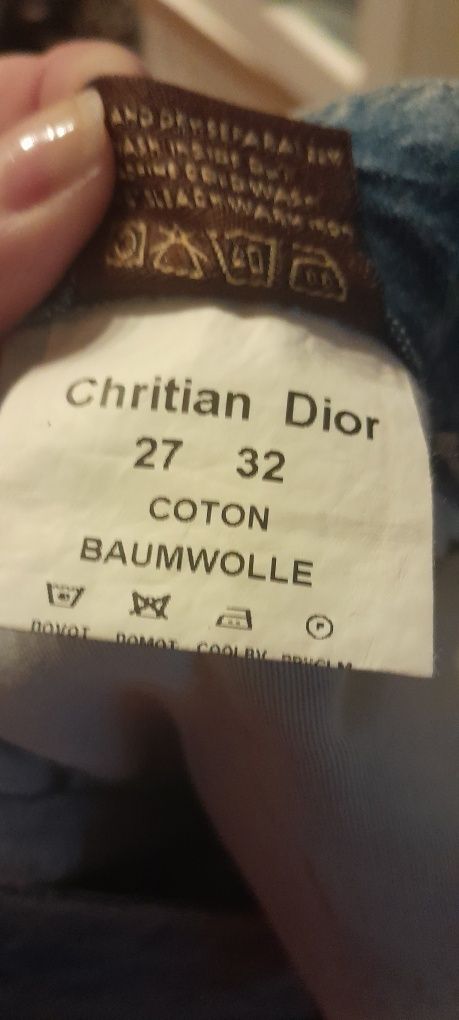 Jeans Christian Dior noi cu eticheta