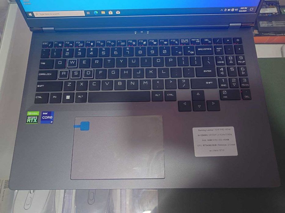 Gaming Laptop i9-12900H/RAM 16GB/SSD 512GB/RTX4060 8GB/15.6FHD 144Hz
