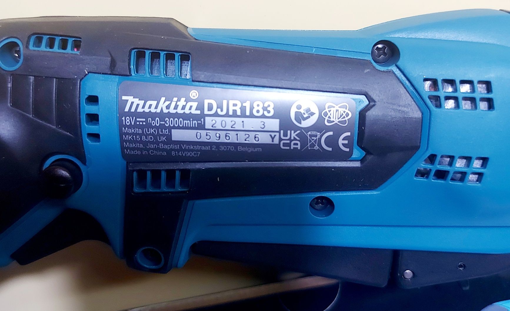 Промоция.Нов саблен трион Makita DJR183