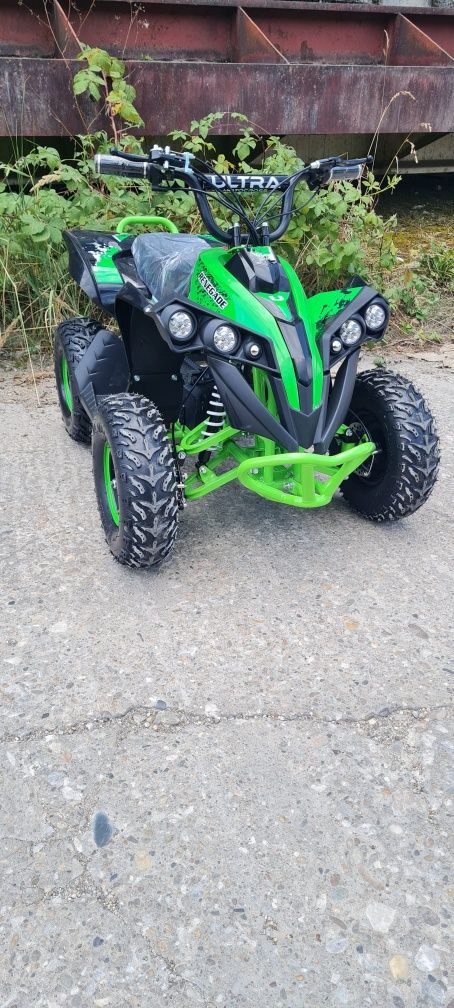 Mini Atv Quad Renegade electric 1000w 48v 3 viteze reglabile la cheie