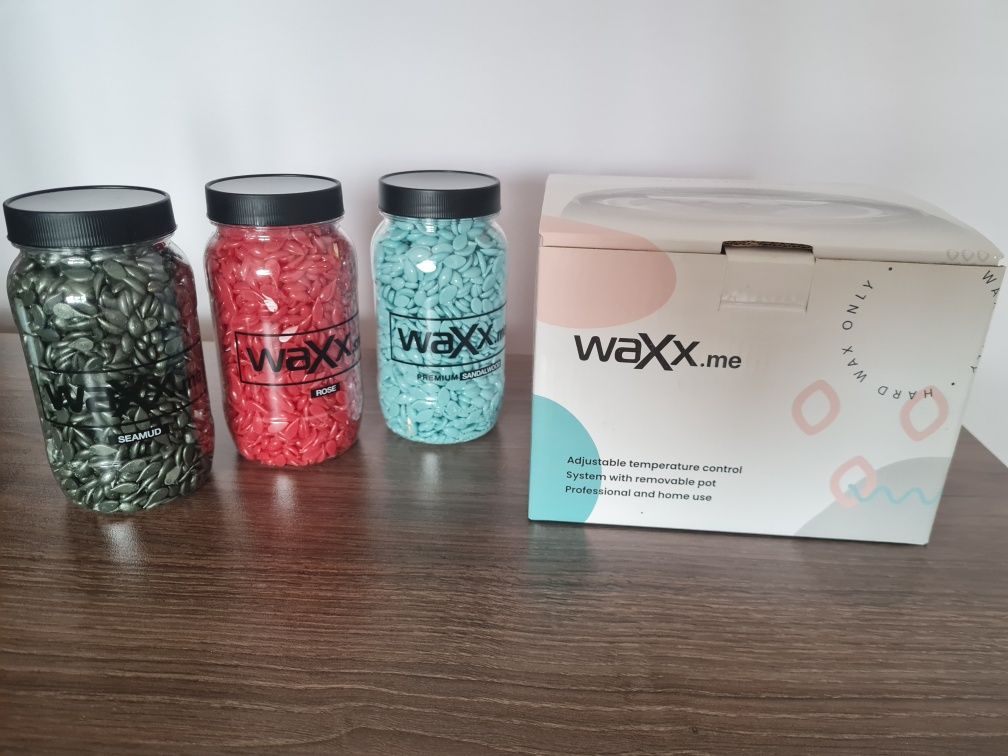 Waxx комплект за кола маска - нагревател + 3 буркана перли