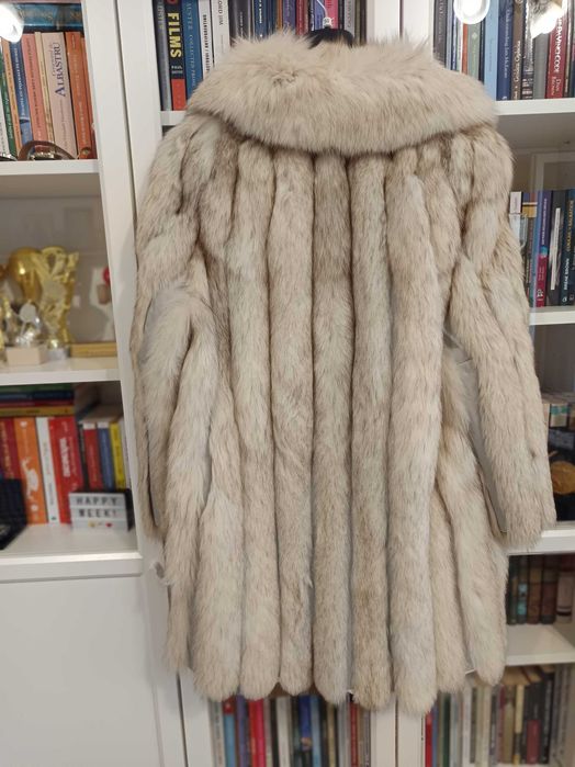 Haina de blana naturala - vulpe polara