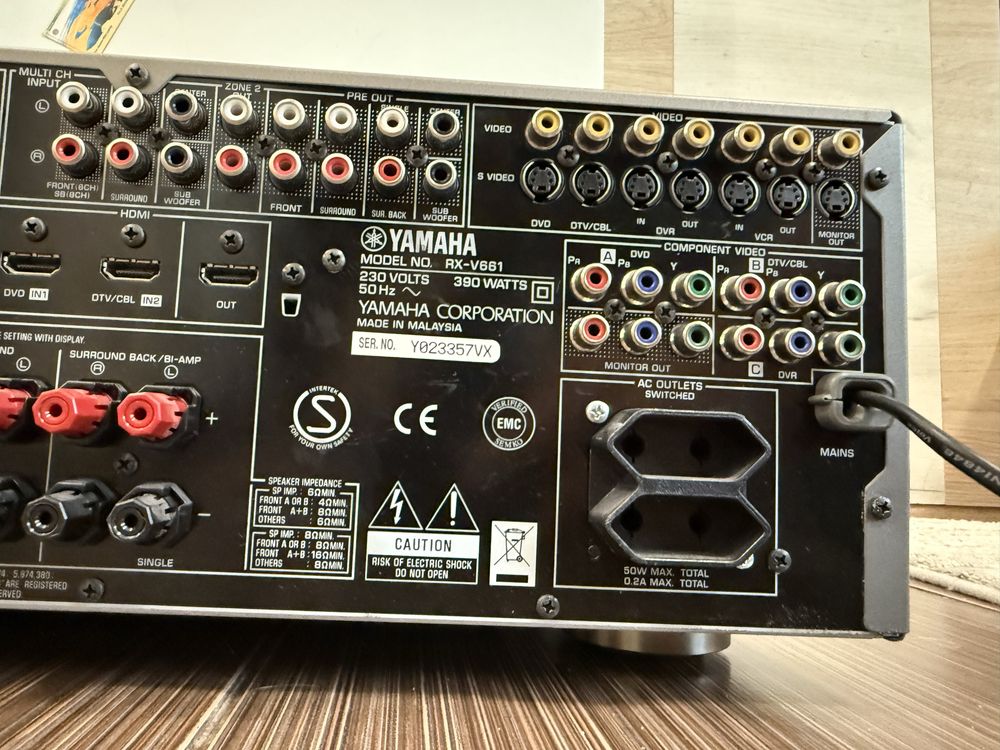 Като нова Yamaha RX-V661