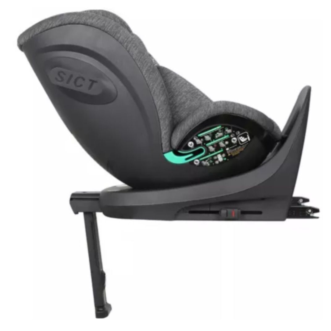 Scaun auto I-size 360° Fynn, 40-150 cm, Grey, Ding