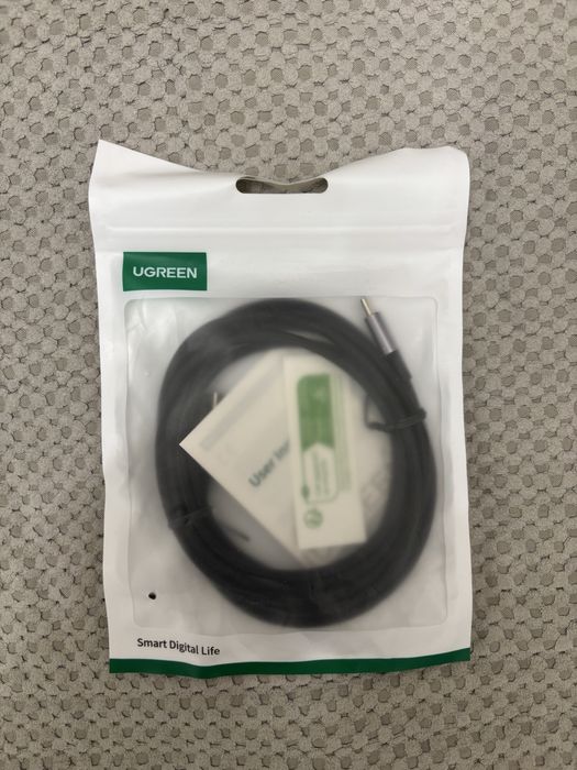 Кабель UGREEN USB 2.0 A на USB Type-C 2м