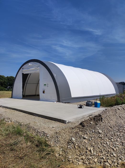 Corturi industriale, cort industrial, halā (Pereti drepti,semirotund)