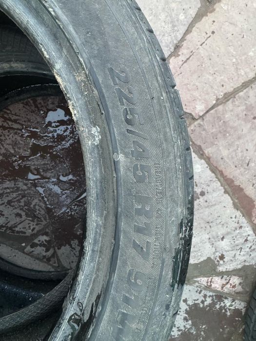 Летние шины б/у 225/45r17