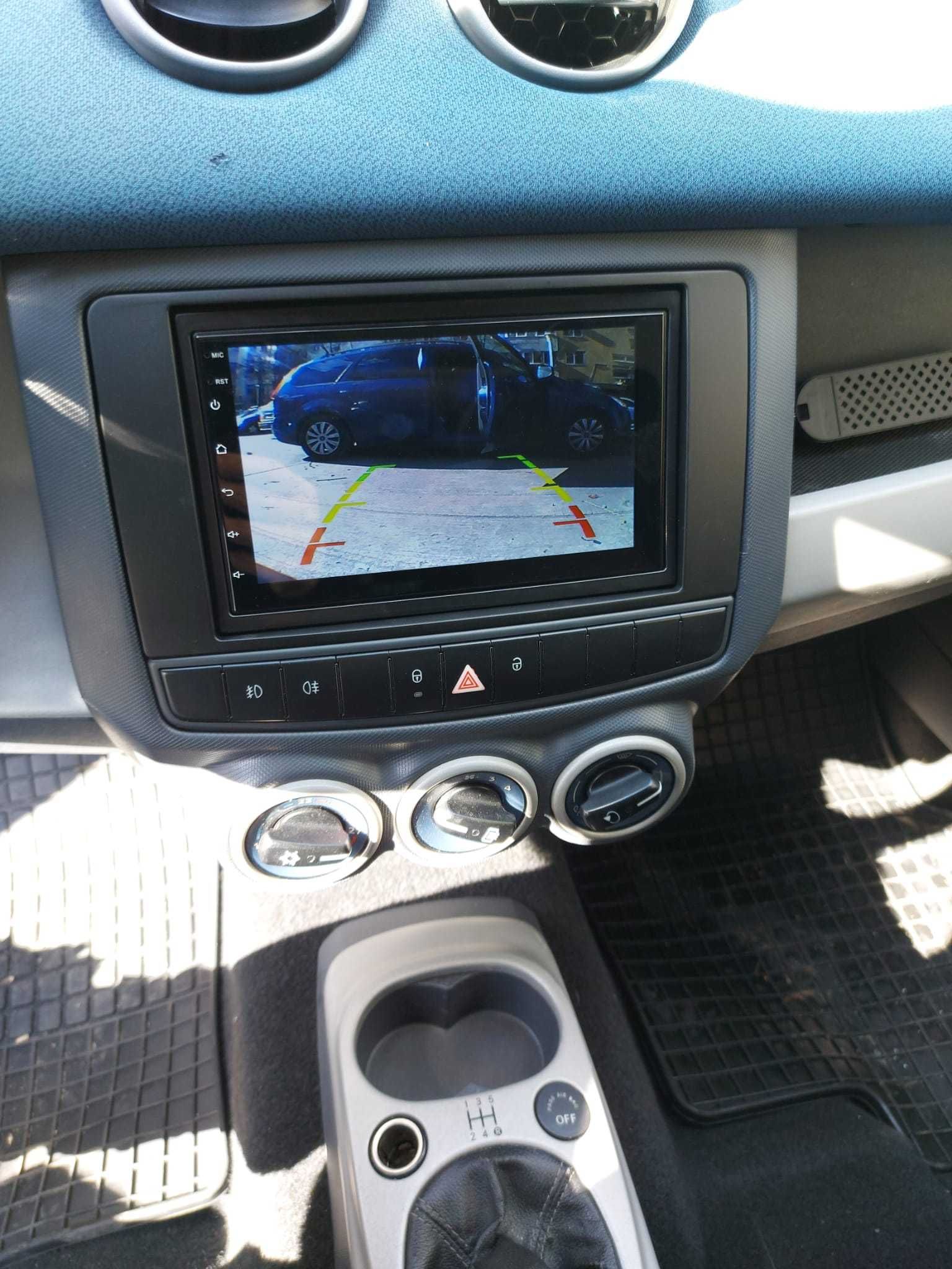 Navigatie Android Smart Forfour Fortwo Waze YouTube WiFi casetofon