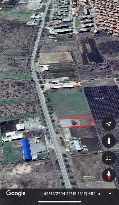 Парцел под наем гр.Айтос 2100кв. топ локация