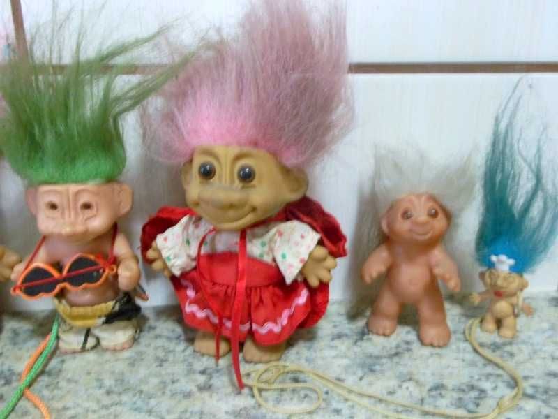 Colecție  vintage  figurine Troll