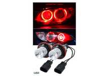 LED крушки ангелски очи за BMW, 12V-24V, с Canbus без грешки, червени