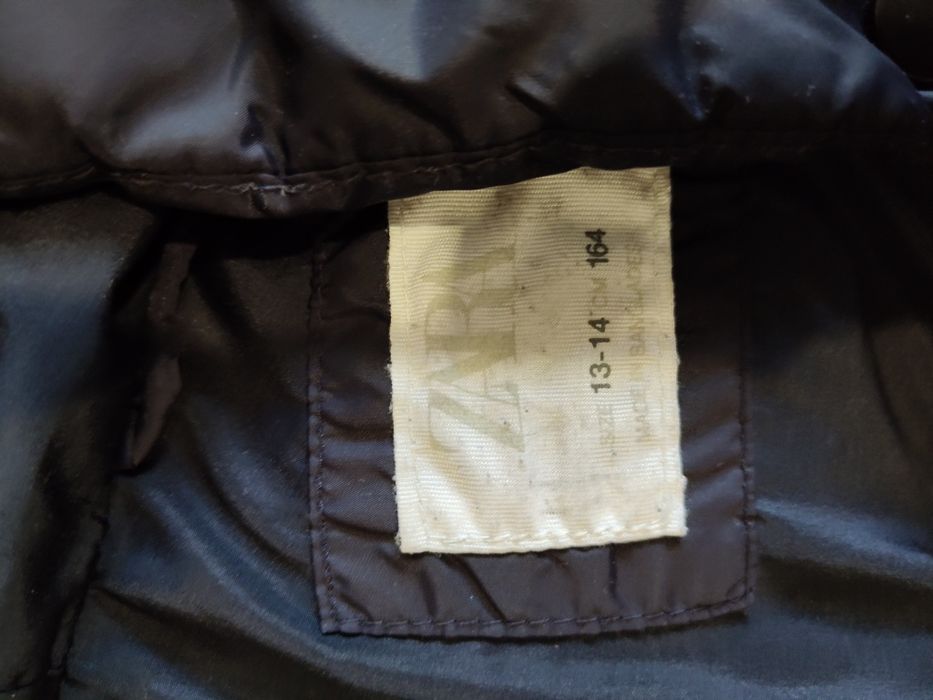 Зимно дебело яке Zara за момиче 13-14 години, 164 размер