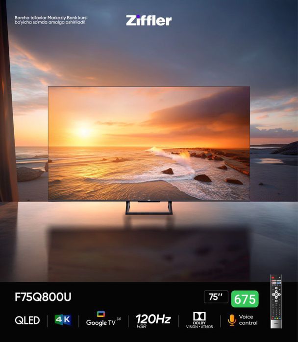 Samsung tilvizir razmer 43 tali smart narx optom narxda