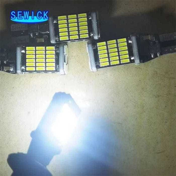 Set 4 Bec Becuri Led T15 W16W Canbus Auto 12 Volti 1000 lumeni Noi
