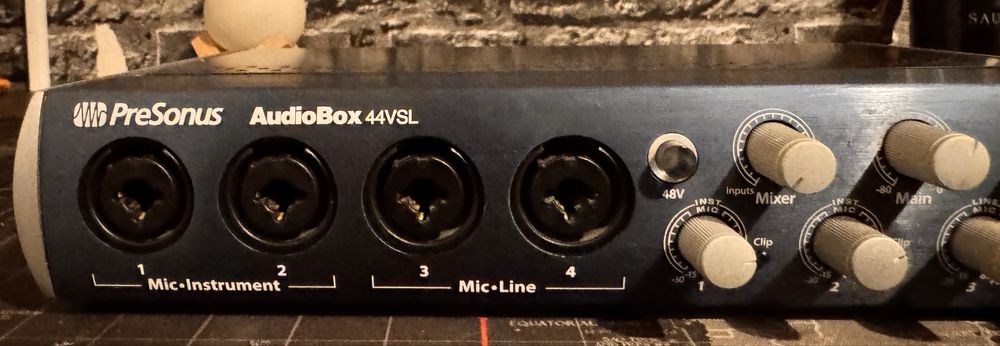 Interfață audio PreSonus AudioBox 44 vsl