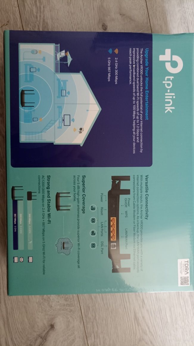 Tp-link роутер новый