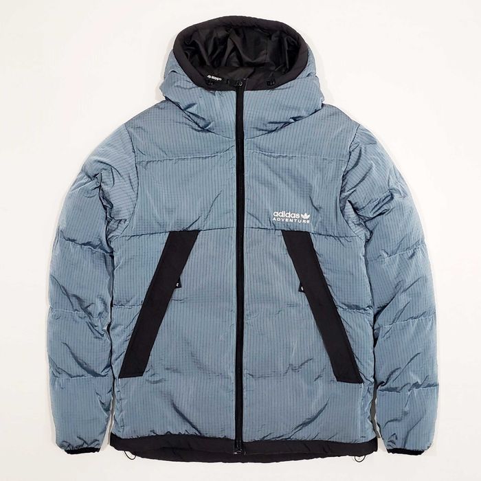 ADIDAS H13580 Adventure Down Puffer Мъжко Спортно Зимно Пухено Яке S-M