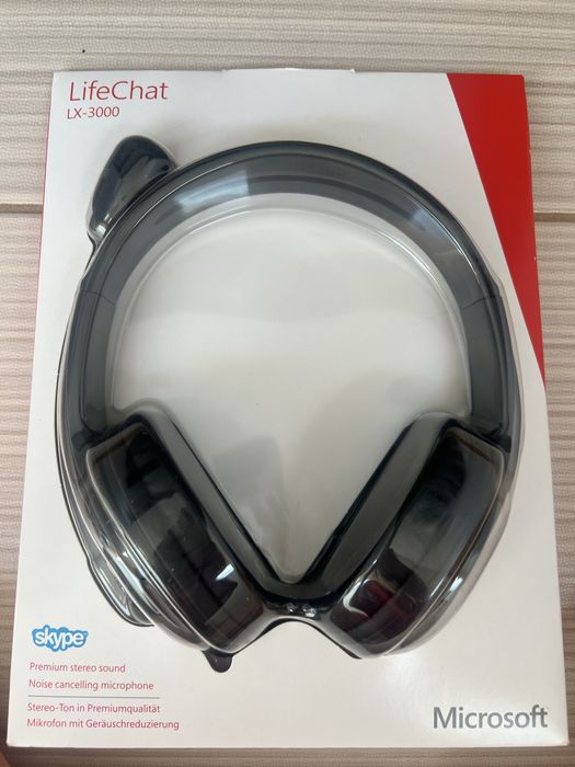 Microsoft LifeChat LX-3000 Casti cu Microfon USB Negru