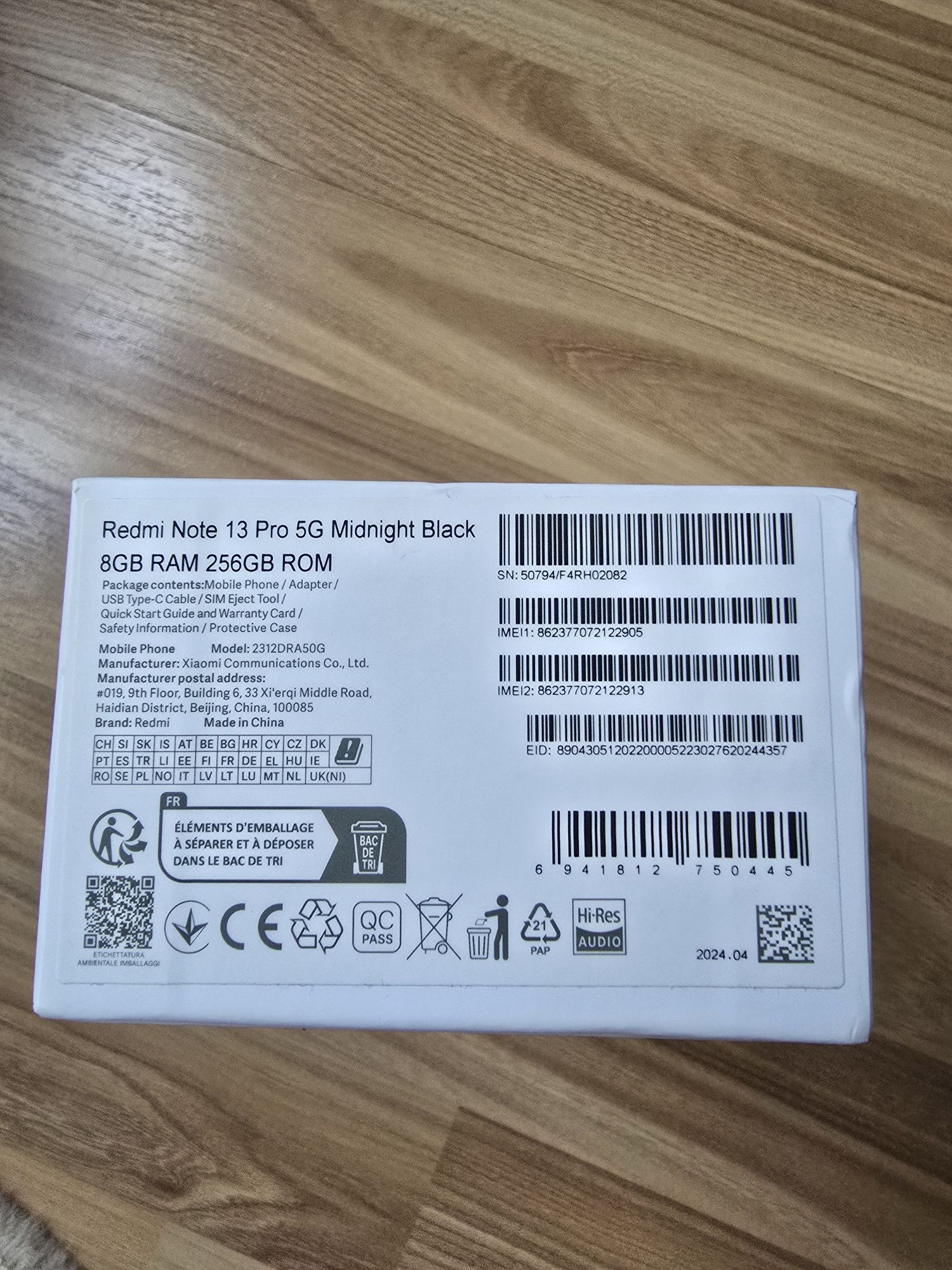 В ГАРАНЦИЯ! Xiaomi Redmi Note 13 pro 5G
