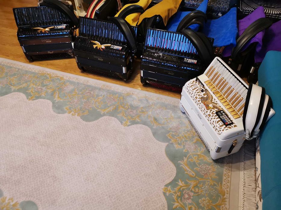 Acordeoane Digital Usoare cu Implant Midi JuziSound