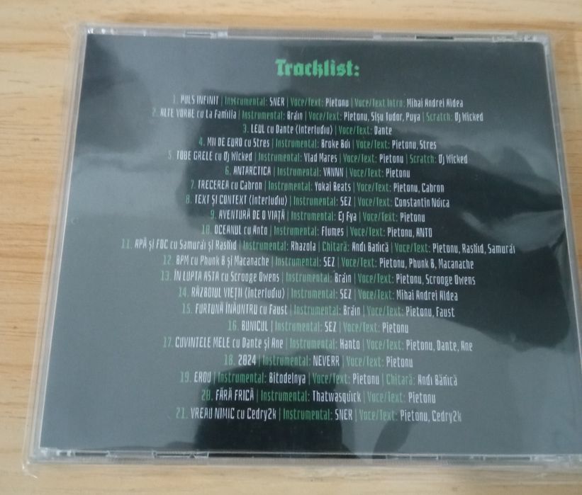 Album Pietonu - Puls infinit 2024