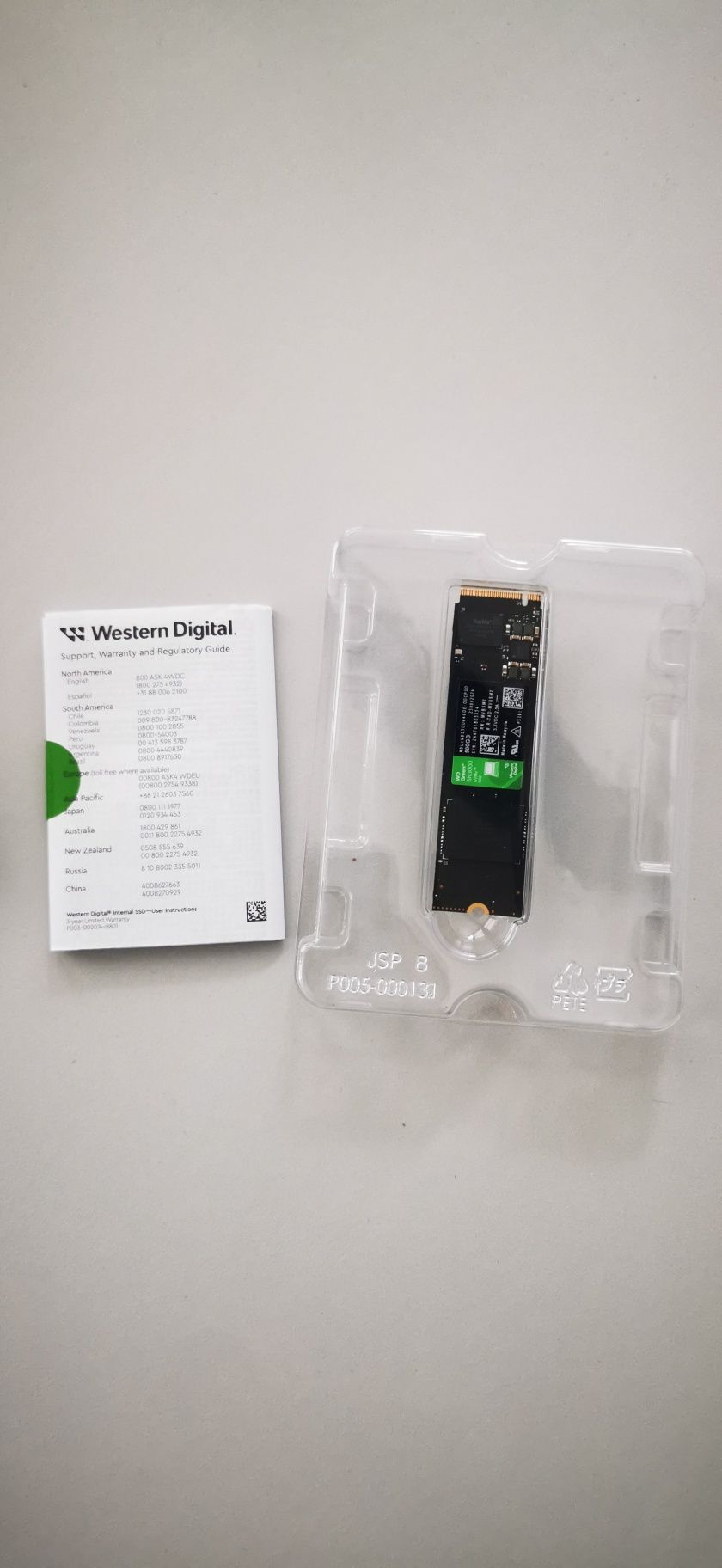 NVMe WD green 500GB SSD 2280