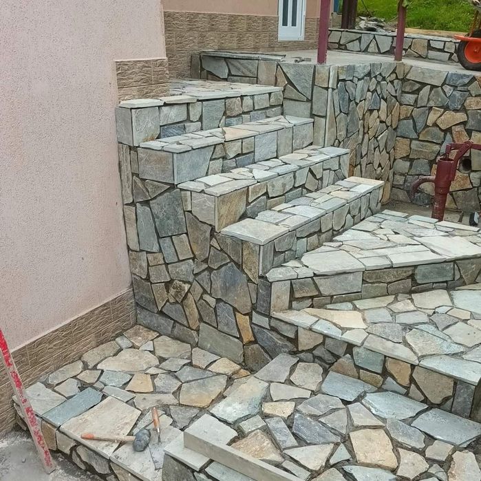 Piatra naturala de munte pentru pavaj.