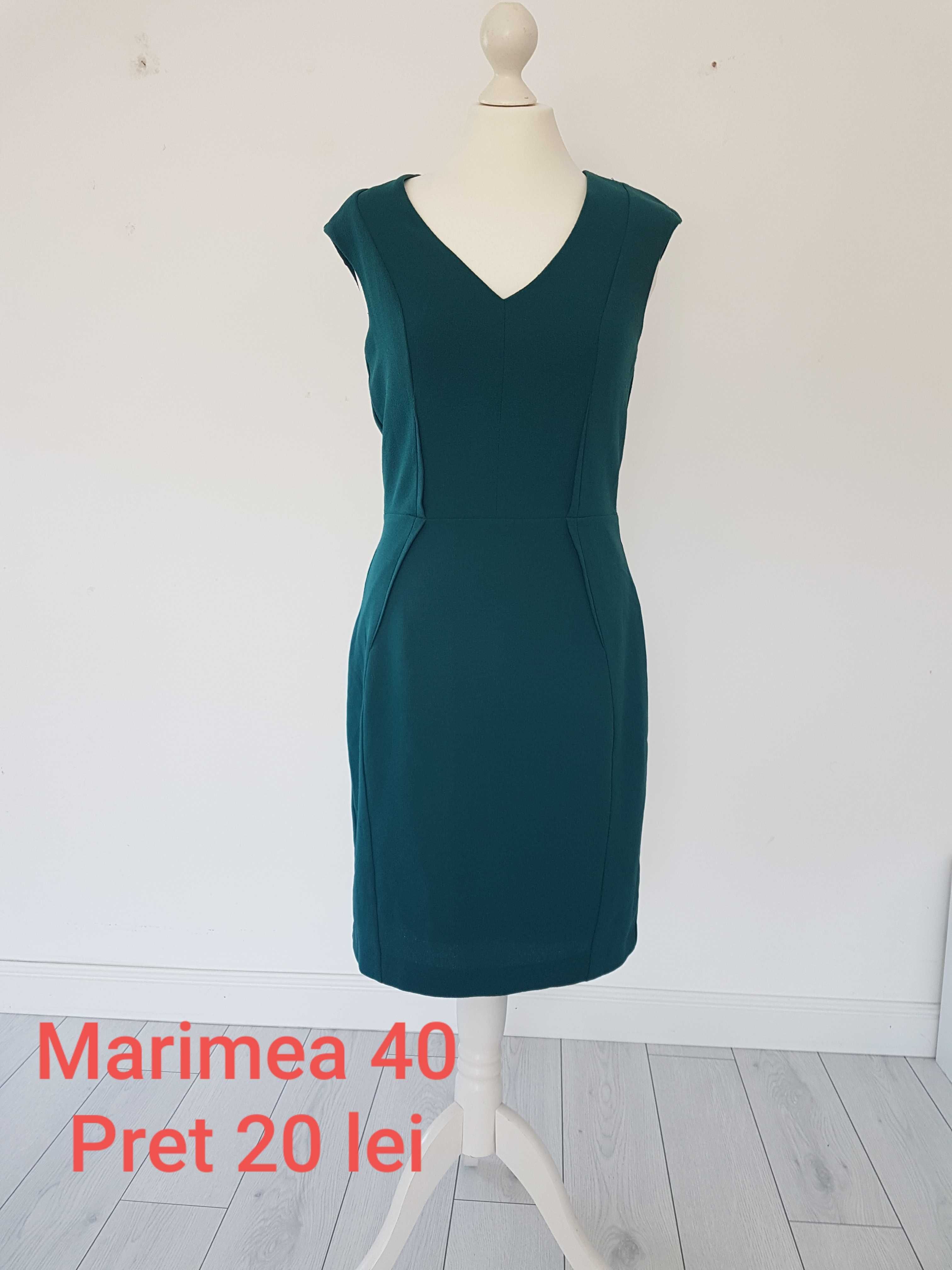 rochie verde H&M