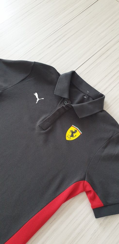 Puma Ferrari Pique Cotton Mens Size XS НОВО! ОРИГИНАЛНА Мъжка Тениска!