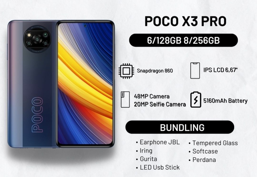 Poco x3 pro 6/128GB ideal