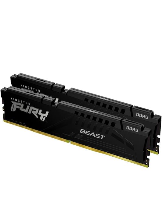 Memorie Kingston FURY Beast Black 32GB(2x16GB) DDR5, 5200MT/s, CL40