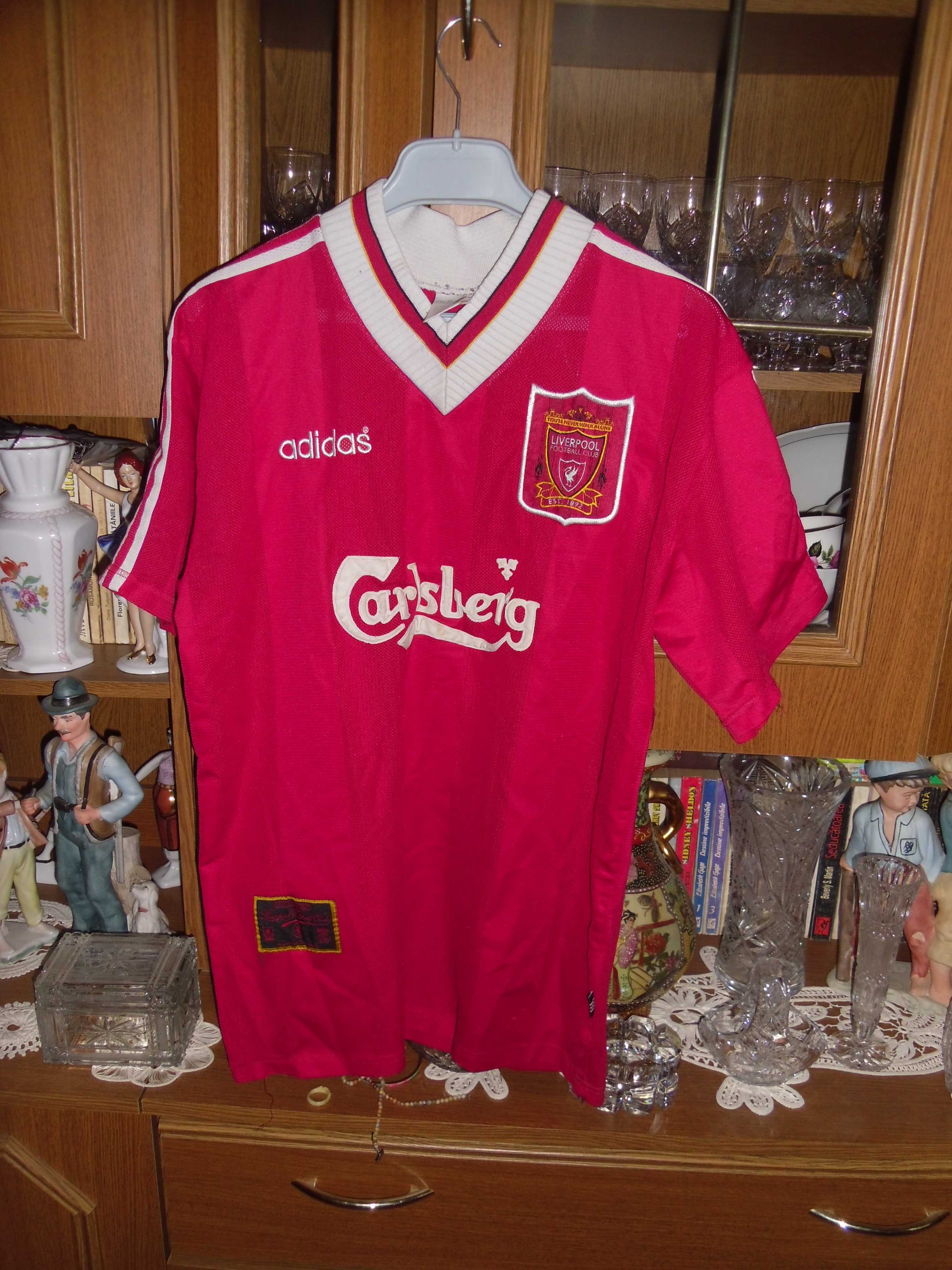 tricou Adidas Liverpool FC 1995/96 „Carlsberg